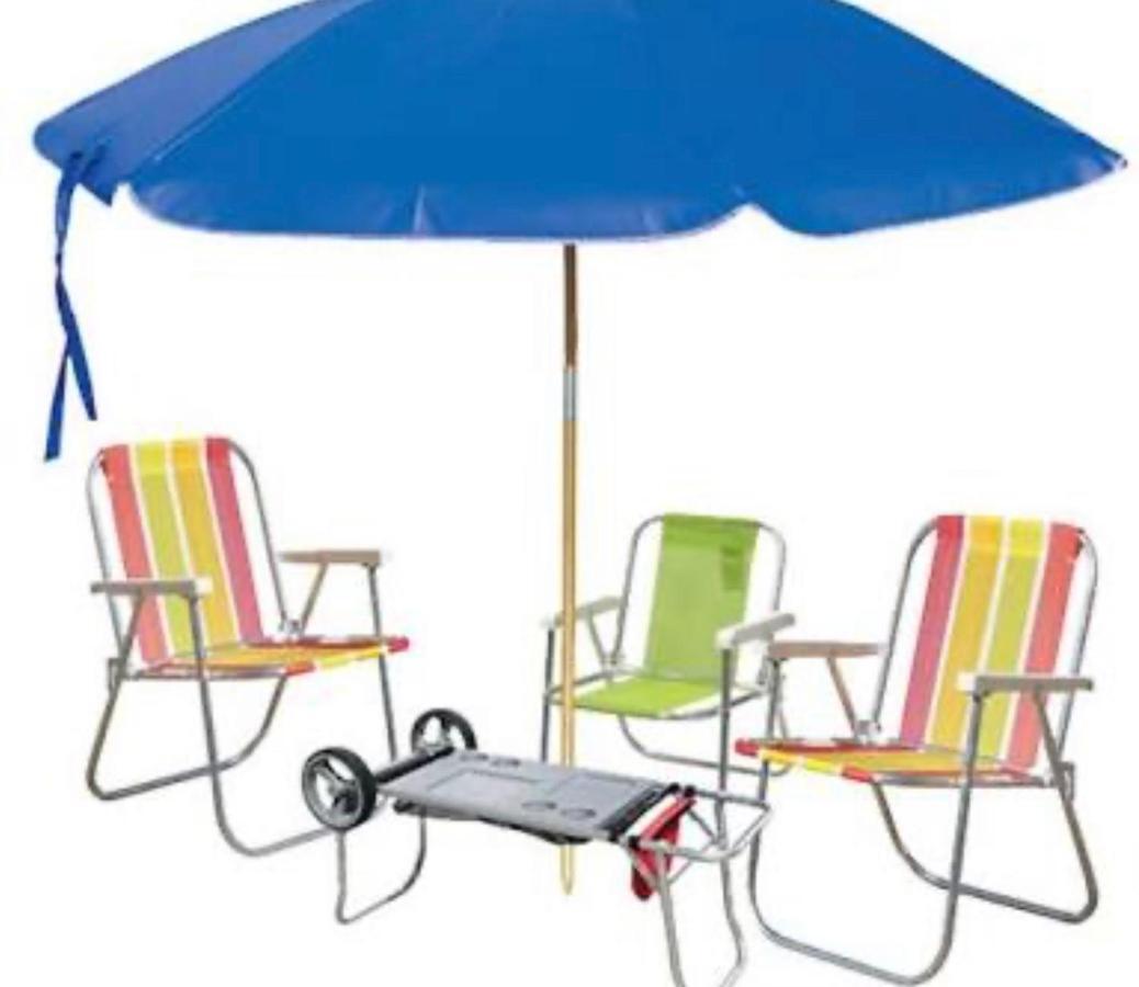 FRENTE MAR PÉ NA AREIA, na Av Atlântica Apartment Balneario Camboriu Ngoại thất bức ảnh